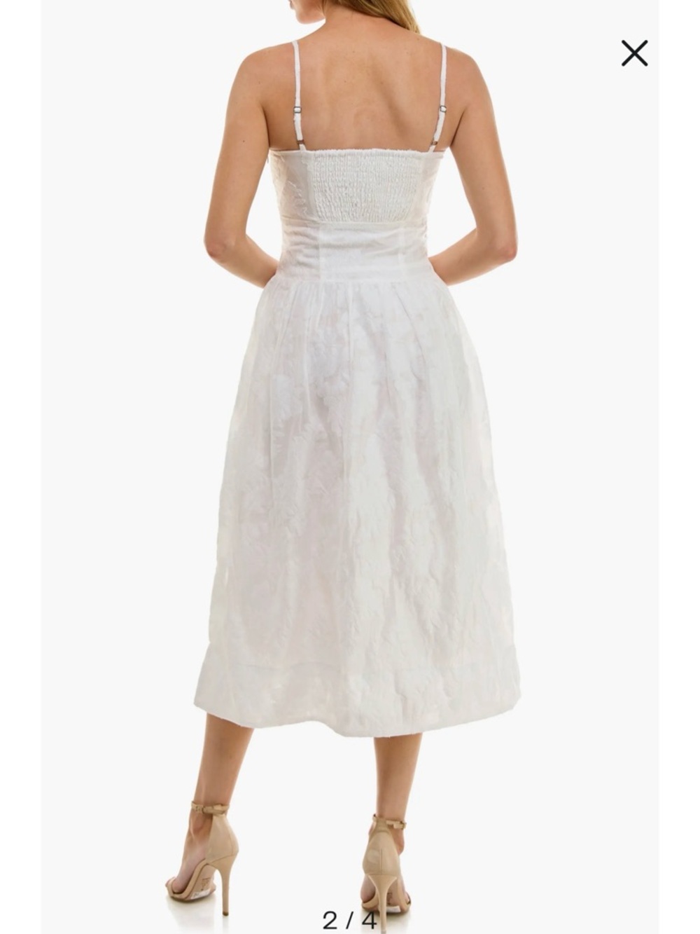SOCIALITE Jacquard Midi Sundress - Picture 11 of 11